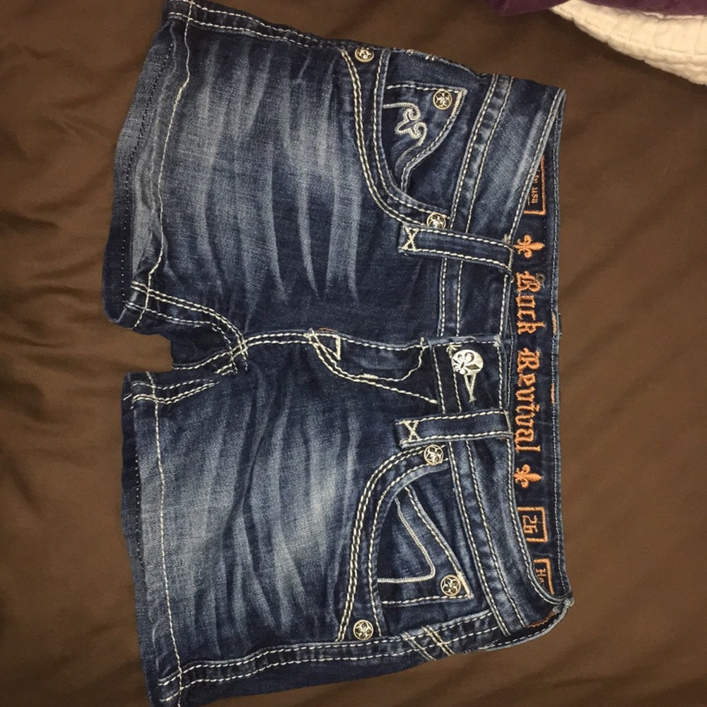 Rock Revival Jean Shorts